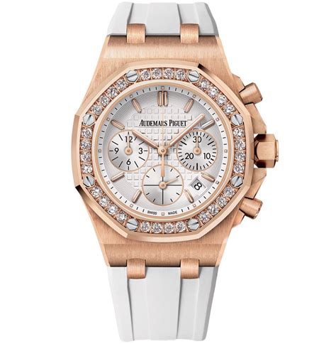 audemars piguet royal oak ladies rose gold diamond|rose gold Audemars Piguet price.